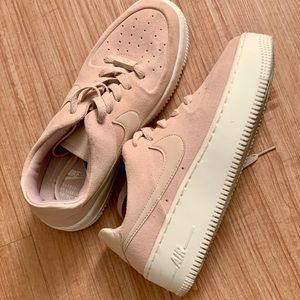 Baby Pink Nike Air Force 1’s